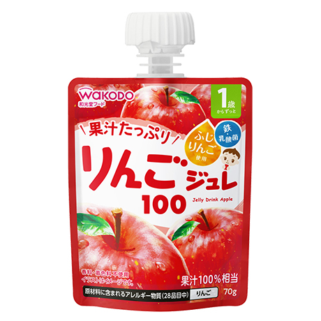 1歳からのMYジュレドリンク りんご100